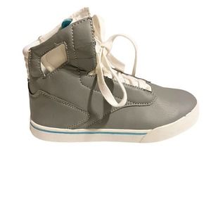 Radii high top gray white blue colorway Youth 2